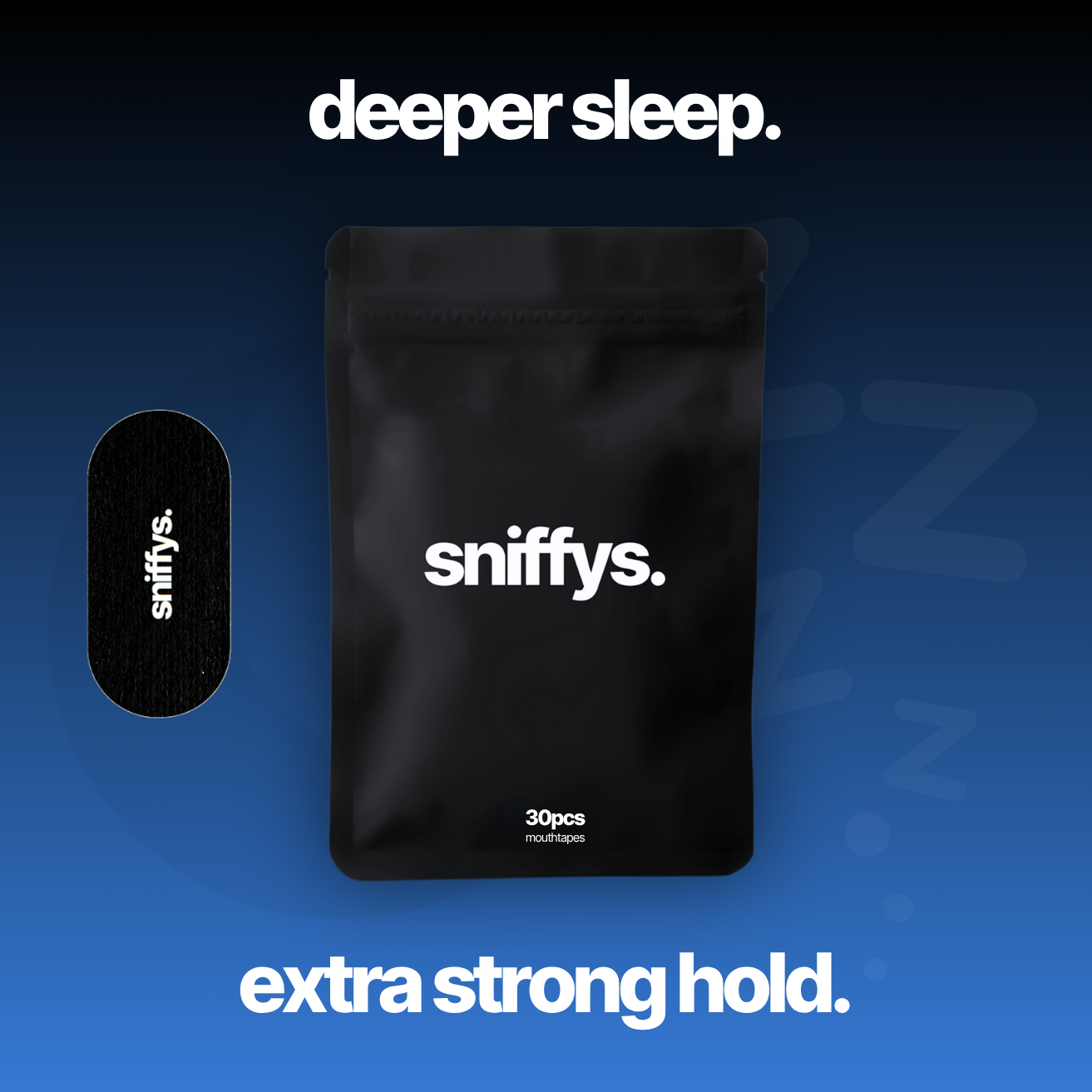 sniffys. Mund Tape