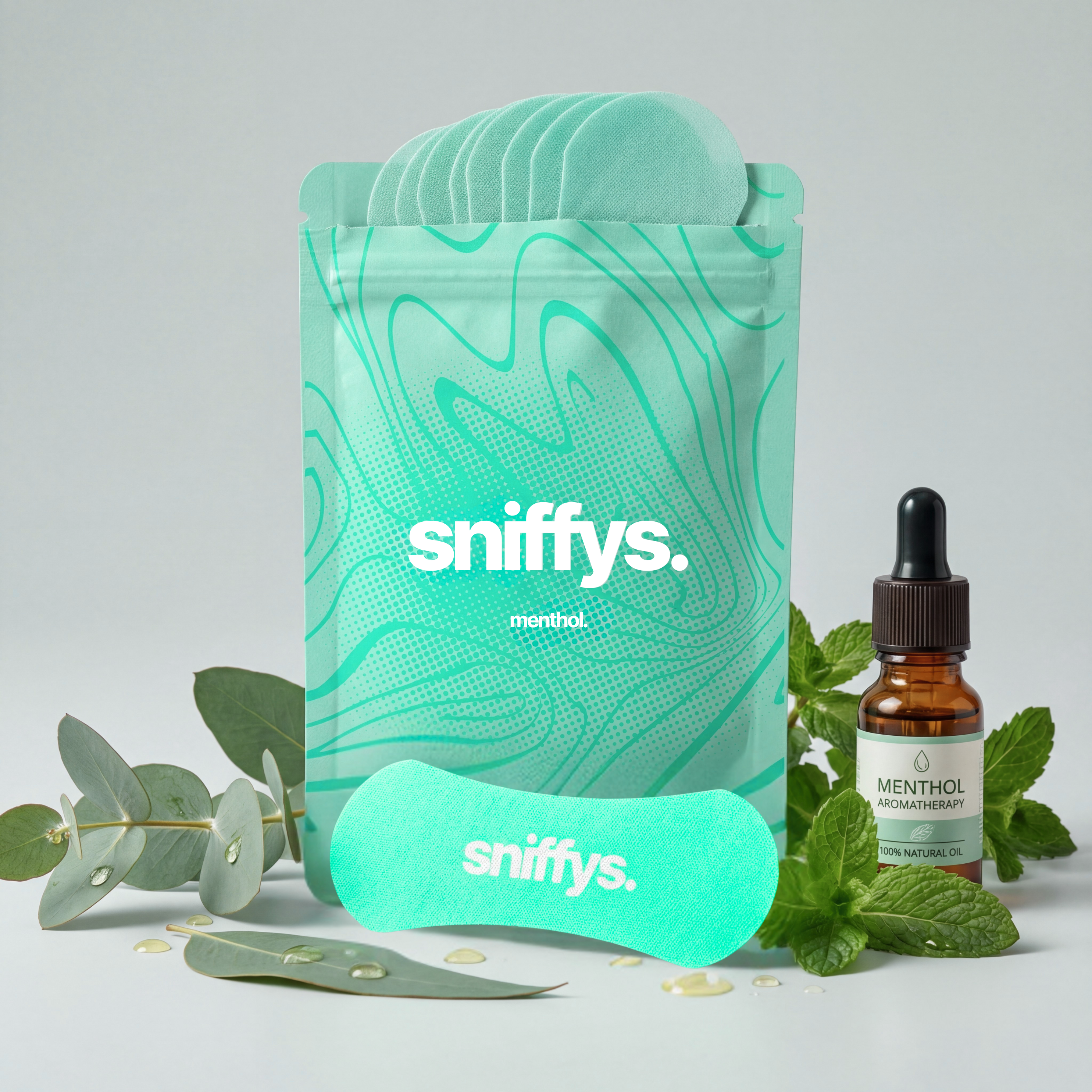 sniffys. Nasenstreifen – Frisches Menthol