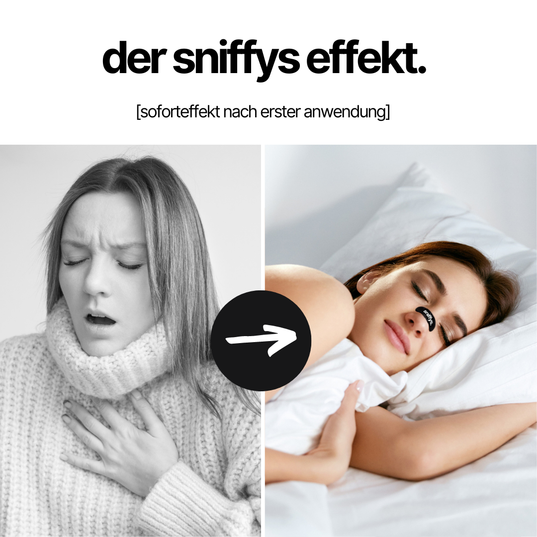 sniffys. Nasenstreifen – Frisches Menthol