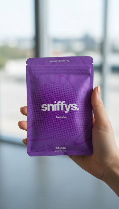 sniffys. Nasenstreifen – Cozy Lavendel