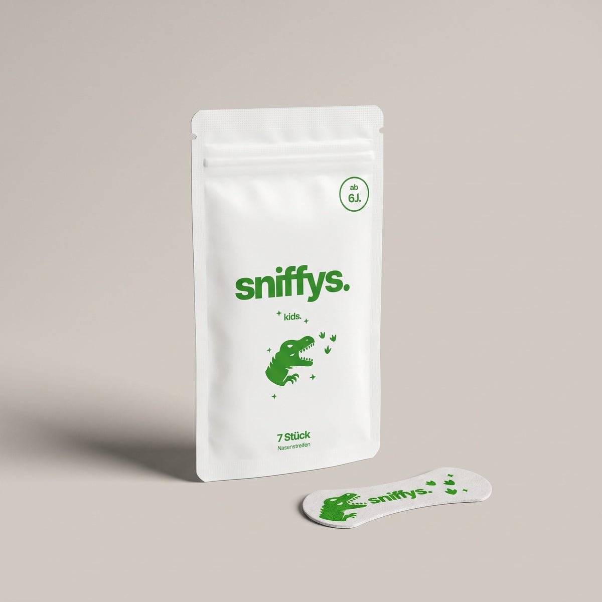 sniffys. kids Dino Beutel und Streifen