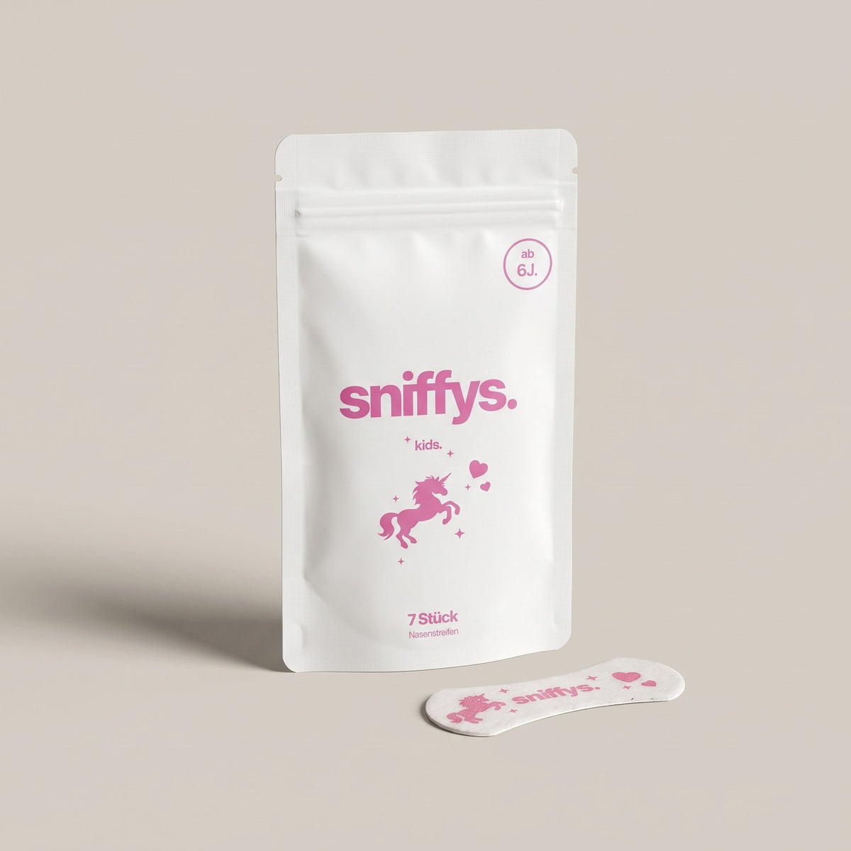 sniffys. kids Einhorn Beutel und Streifen