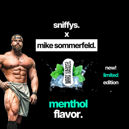 sniffys. x Mike Sommerfeld – Menthol Nasenstreifen