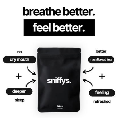 sniffys. Mund Tape
