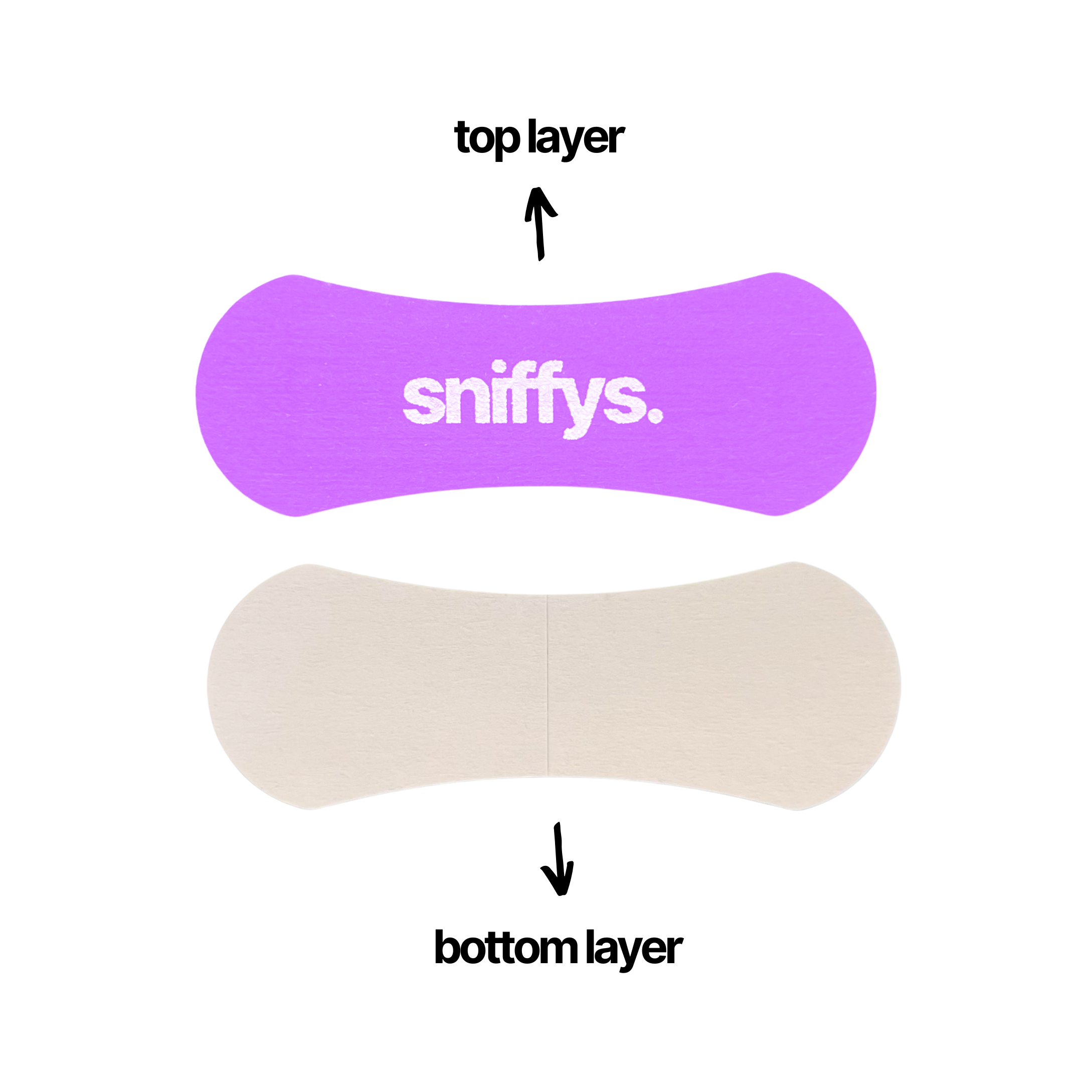 sniffys. Nasenstreifen – Cozy Lavendel